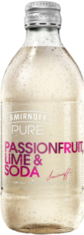 null Smirnoff Pure Passion Lime & Soda Bottle 24X300ML