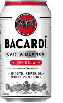 Bacardi Rum & Cola Bottle 1X350ML