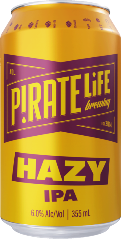 Pirate Life Hazy IPA Can 1X375ML