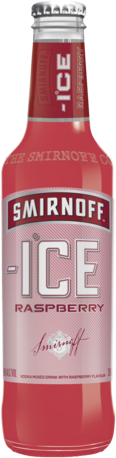 Smirnoff Red Ice Raspberry Bottle 4X300ML