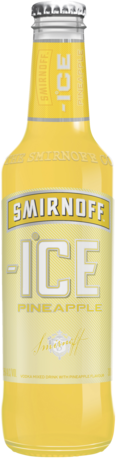Smirnoff Red Ice Pineapple Bottle 4X300ML