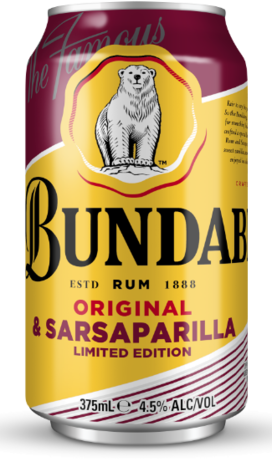 Bundaberg Up & Sarsparilla 4.5% Can 6X375ML