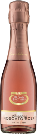 Brown Brothers Moscato Rosé Sparkling Victoria Piccolo 4 x 200mL