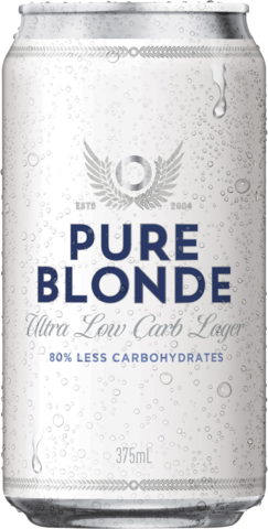 null Pure Blonde Can 24X375ML