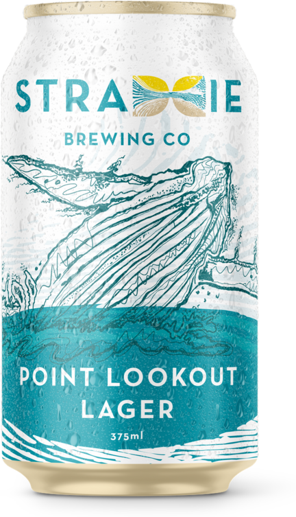 Straddie Brewing Co Point Lookout Lager Can 16X375ML