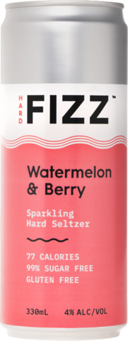 Hard Fizz Watermelon & Berry Can 1X330ML