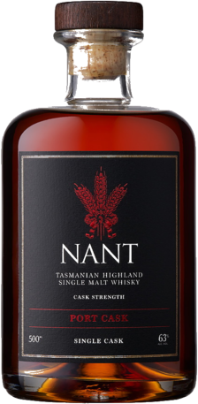 Nant Bourbon Cask Strength 63% Single Malt Whisky 500ML