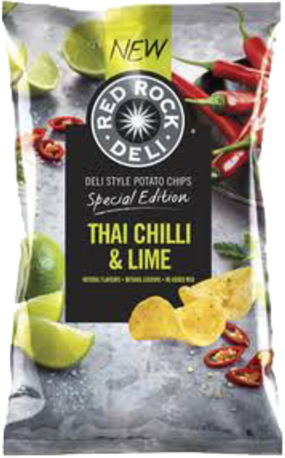  Red Rock Thai Chilli & Lime 165gm