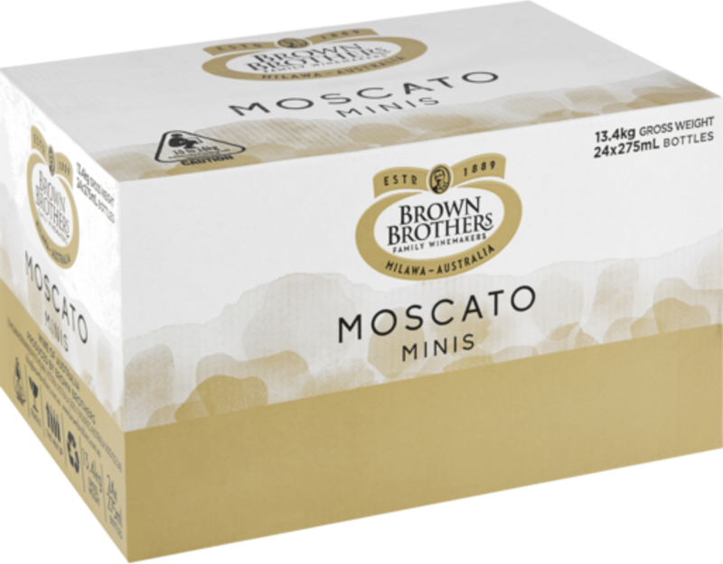 Brown Brothers Moscato Bottle 24X200ML