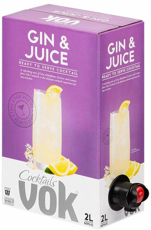 Vok Cocktail Gin & Juice Cask 2LT