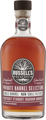 Russells Reserve Single Barrel Priv Select 750ML