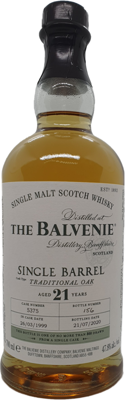 Balvenie 21YO Single Barrel 700ML
