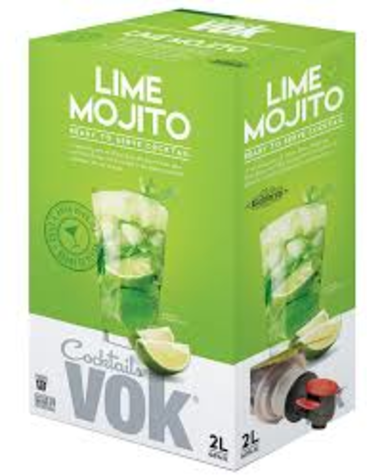 Vok Cocktail Lime Mojito Cask 6X2LT