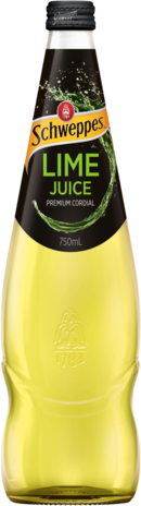 Schweppes Cordial Lime Btl 750ML