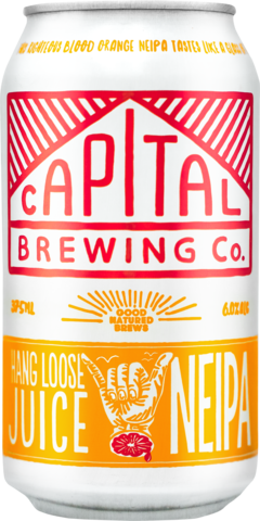 Capital Brewing Hang Loose Juice NEIPA Can 16X375ML