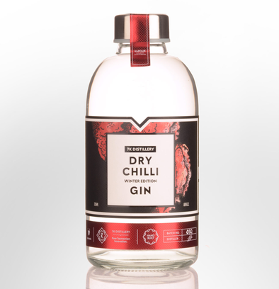 7K Distillery Winter Edition Dry Chilli Gin 200ML