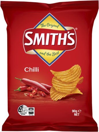 Smiths Crinkle Chilli 90GM