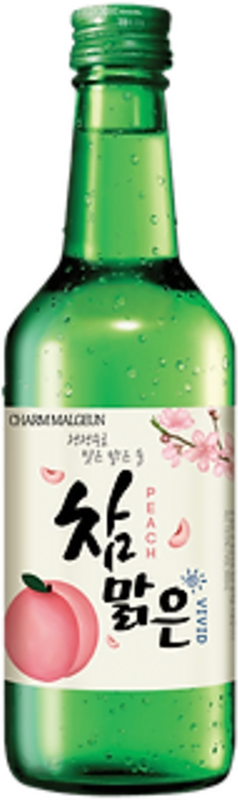 Vivid Peach Soju Btl 1X360ML