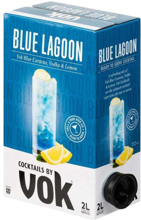 Vok Cocktail Blue Lagoon Cask 2LT