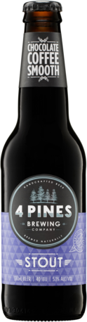 4 Pines Stout Bottle 1X330ML