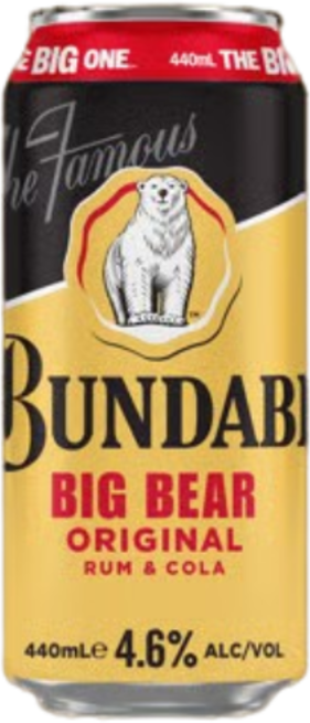Bundaberg Big Bear 4.6% Cola Can 1X440ML