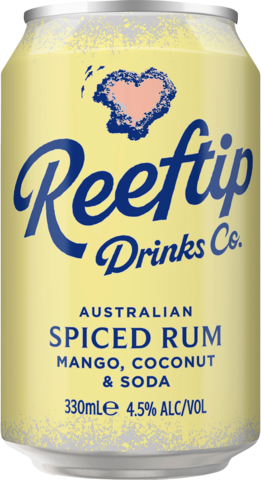 Reeftip Mango & Coconut 4.5% Can 4X330ML
