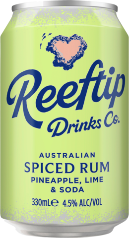 Reeftip Pineapple & Lime 4.5% Can 24X330ML