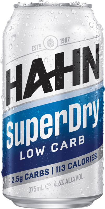 Hahn Super Dry 4.6% Can 30X375ML