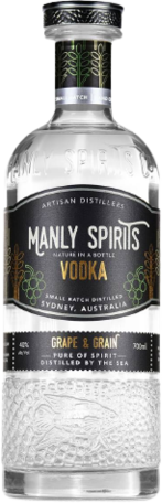 Manly Spirits Vodka Grape & Grain 700ML