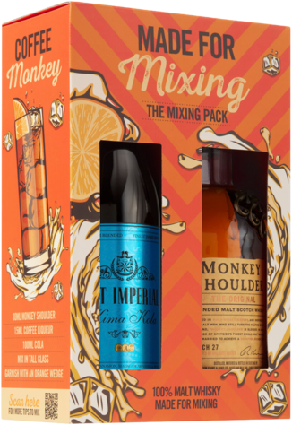 Monkey Shoulder Scotch 700ML & Cola 500ML Gift Pack