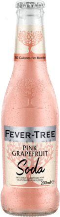 Fever Tree Pink Grapefuit Soda Bottle 1X200ML