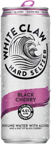 White Claw Seltzer Black Cherry Can 4X330ML