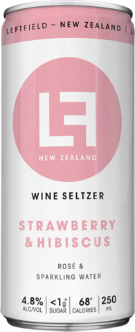 Lf Seltzer Strawberry & Hibiscus Can 4X250ML