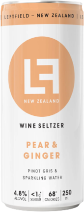 Lf Seltzer Pear & Ginger Can 12X250ML