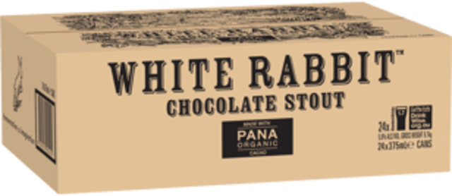White Rabbit Chocolate Stout Can 24X375ML