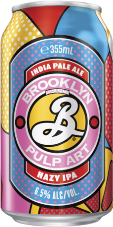 Brooklyn Pulp Art Hazy IPA Can 1X375ML