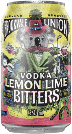 Brookvale Union Lemon Lime Bitter Can 6X330ML