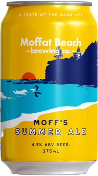 Moffat Beach Moffs Summer Ale Can 16X375ML