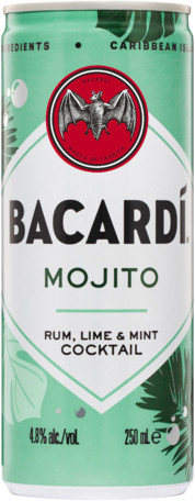 Bacardi Mojito Can 4X250ML