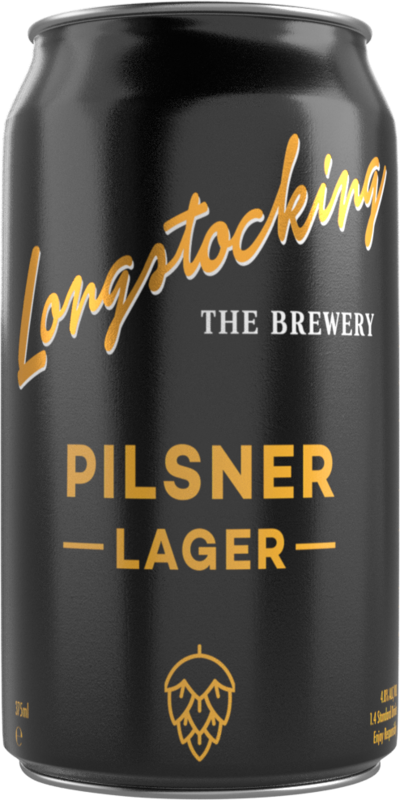 Longstocking Brewery Pilsner Can 4X375ML