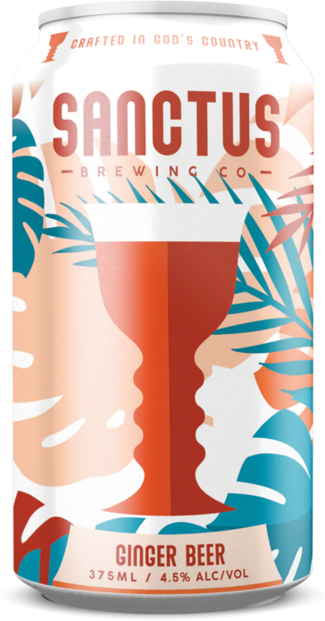 Sanctus Ginger Lime Beer Can 1X375ML