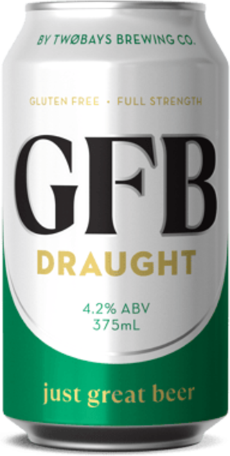 Two Bays Gfb Draught Gluten Free Can 1X375ML