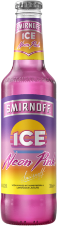 Smirnoff Red Ice Neon Pink Lemonade Btl 24X300ML