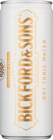 Bickfords Dry Tonic Water No Sugar 1X250ML