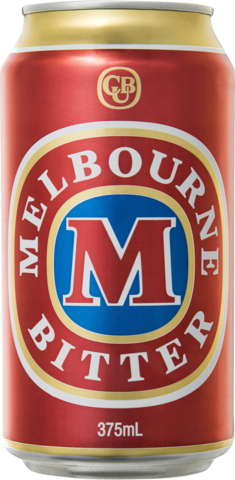 null Melb Bitter Can 24X375ML