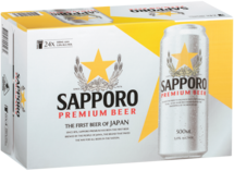 Sapporo Can 24X500ML