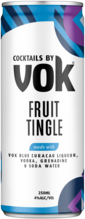 Vok Cocktail Fruit Tingle Can 4X250ML