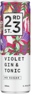 Twenty Third Street Violet Gin & Tonic Can 4X300ML