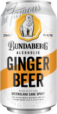 Bundaberg Alcoholic Ginger Beer Can 10X375ML