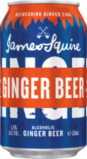 James Squire Ginger Beer Can 10X330ML